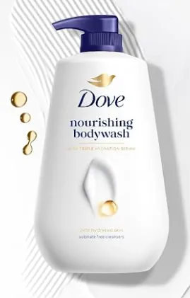 DOVE NOURISHING BODY WASH 