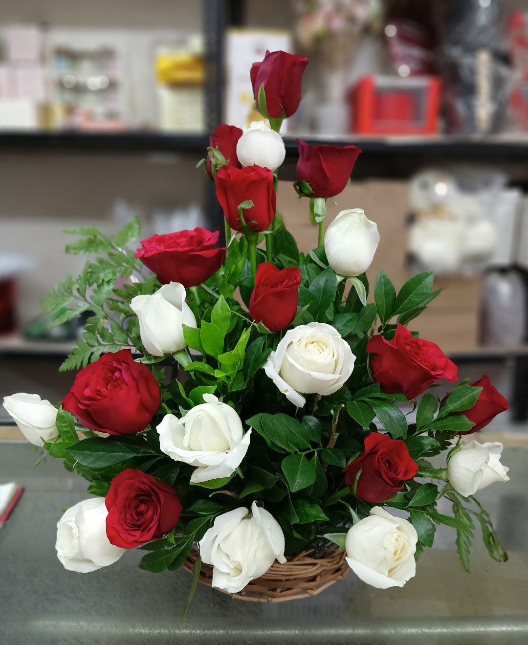 Romantic Harmony Basket