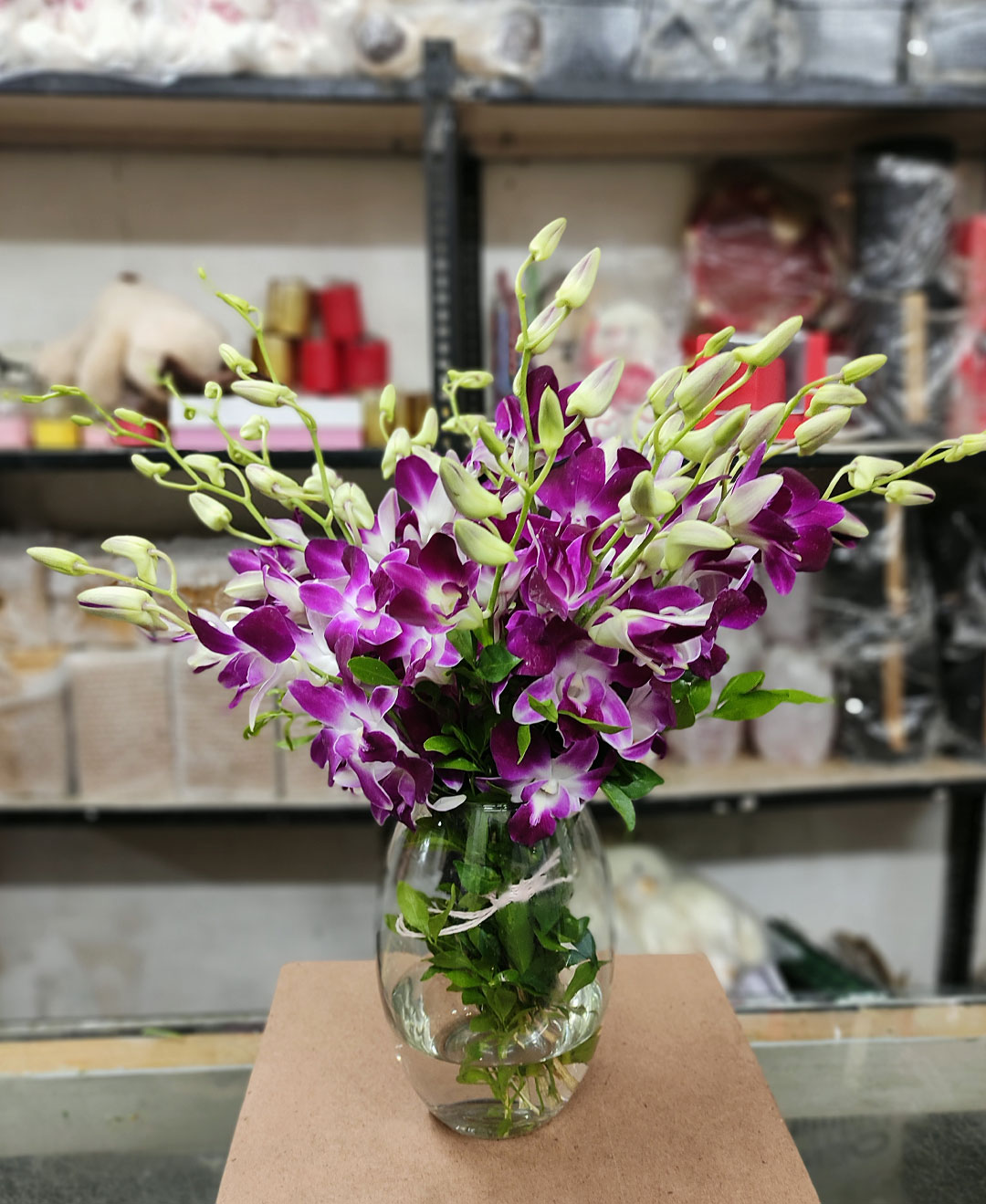 Orchid Symphony Glass Ensemble